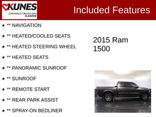 2015 RAM 1500 Laramie Longhorn in Delavan, WI - Kunes Chevrolet Cadillac of Delavan