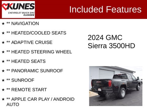 2024 GMC Sierra 3500HD Denali *Like NEW* in Delavan, WI - Kunes Chevrolet Cadillac of Delavan