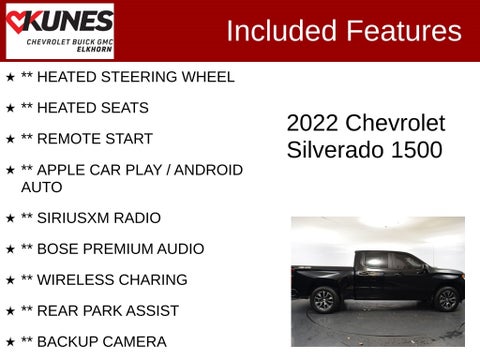 2022 Chevrolet Silverado 1500 RST in Delavan, WI - Kunes Chevrolet Cadillac of Delavan