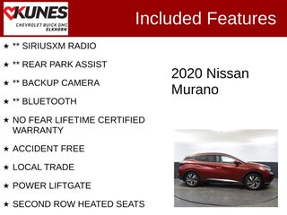 2020 Nissan Murano SL in Delavan, WI - Kunes Chevrolet Cadillac of Delavan