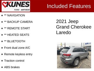 2021 Jeep Grand Cherokee Laredo in Delavan, WI - Kunes Chevrolet Cadillac of Delavan