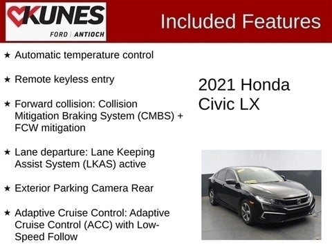 2021 Honda Civic LX in Delavan, WI - Kunes Chevrolet Cadillac of Delavan