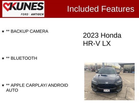 2023 Honda HR-V LX in Delavan, WI - Kunes Chevrolet Cadillac of Delavan