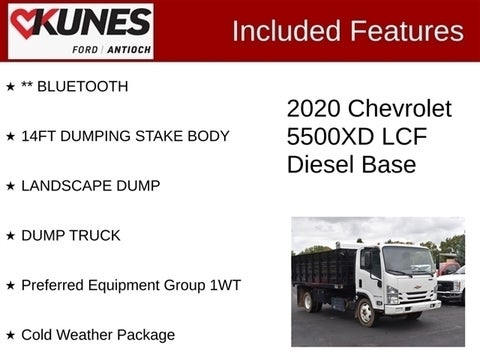 2020 Chevrolet 5500XD LCF Diesel Base in Delavan, WI - Kunes Chevrolet Cadillac of Delavan