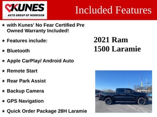 2021 RAM 1500 Laramie in Delavan, WI - Kunes Chevrolet Cadillac of Delavan
