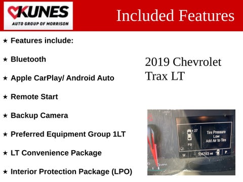 2019 Chevrolet Trax LT in Delavan, WI - Kunes Chevrolet Cadillac of Delavan