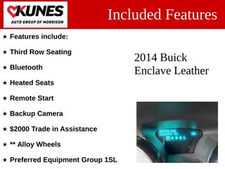 2014 Buick Enclave Leather Group in Delavan, WI - Kunes Chevrolet Cadillac of Delavan