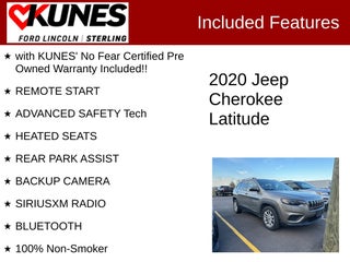 2020 Jeep Cherokee Latitude in Delavan, WI - Kunes Chevrolet Cadillac of Delavan