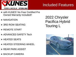 2022 Chrysler Pacifica Hybrid Touring L in Delavan, WI - Kunes Chevrolet Cadillac of Delavan