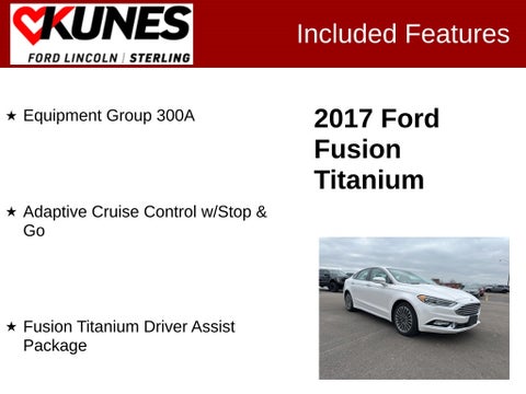 2017 Ford Fusion Titanium in Delavan, WI - Kunes Chevrolet Cadillac of Delavan