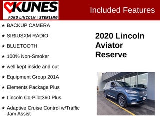2020 Lincoln Aviator Reserve in Delavan, WI - Kunes Chevrolet Cadillac of Delavan