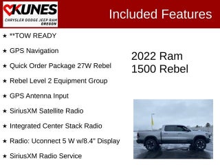 2022 RAM 1500 Rebel in Delavan, WI - Kunes Chevrolet Cadillac of Delavan
