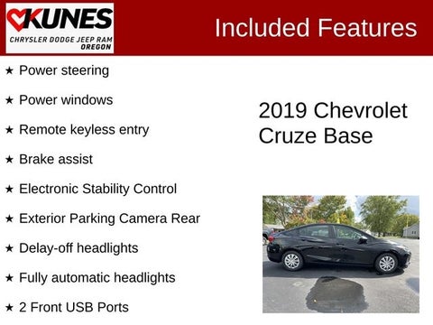 2019 Chevrolet Cruze LS in Delavan, WI - Kunes Chevrolet Cadillac of Delavan