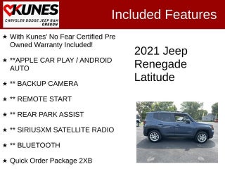 2021 Jeep Renegade Latitude in Delavan, WI - Kunes Chevrolet Cadillac of Delavan