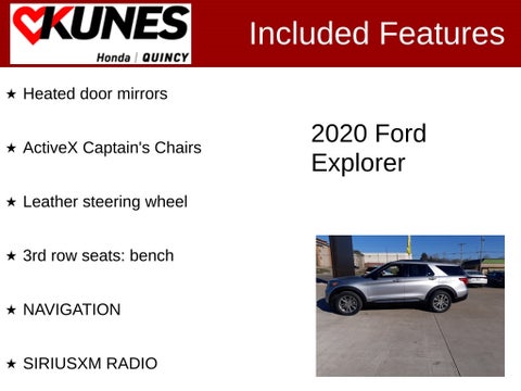 2020 Ford Explorer XLT in Delavan, WI - Kunes Chevrolet Cadillac of Delavan