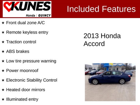 2013 Honda Accord EX-L in Delavan, WI - Kunes Chevrolet Cadillac of Delavan