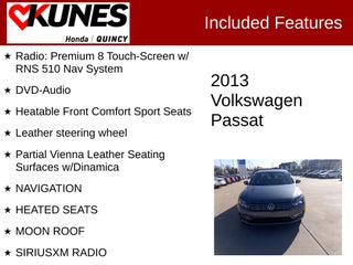 2013 Volkswagen Passat TDI SEL Premium in Delavan, WI - Kunes Chevrolet Cadillac of Delavan