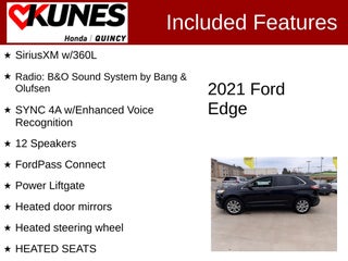 2021 Ford Edge Titanium in Delavan, WI - Kunes Chevrolet Cadillac of Delavan