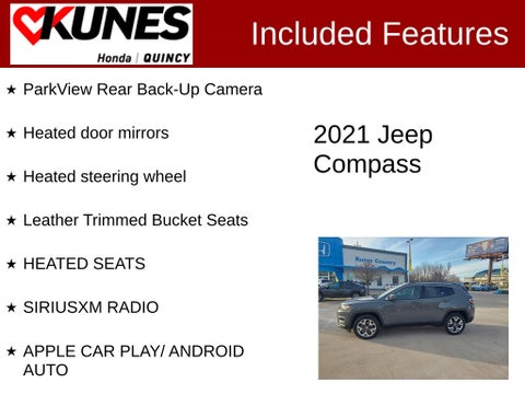 2021 Jeep Compass Limited in Delavan, WI - Kunes Chevrolet Cadillac of Delavan