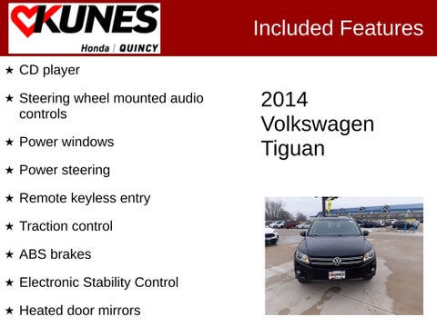2014 Volkswagen Tiguan S 4Motion in Delavan, WI - Kunes Chevrolet Cadillac of Delavan