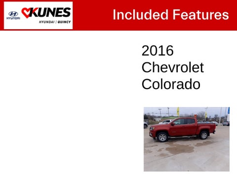 2016 Chevrolet Colorado LT in Delavan, WI - Kunes Chevrolet Cadillac of Delavan