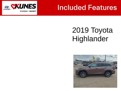 2019 Toyota Highlander XLE in Delavan, WI - Kunes Chevrolet Cadillac of Delavan