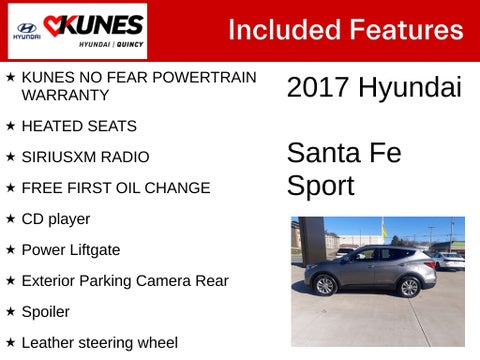 2017 Hyundai Santa Fe Sport 2.0L Turbo in Delavan, WI - Kunes Chevrolet Cadillac of Delavan