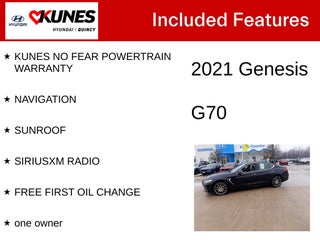 2021 Genesis G70 3.3T in Delavan, WI - Kunes Chevrolet Cadillac of Delavan