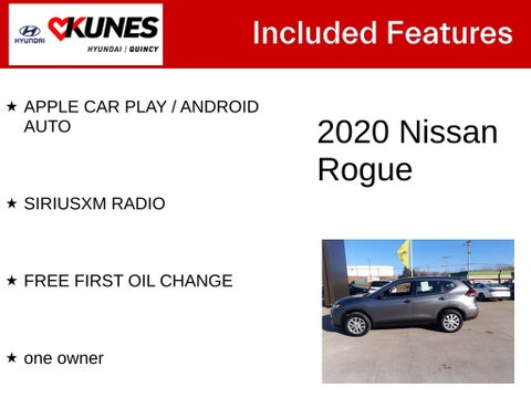 2020 Nissan Rogue S in Delavan, WI - Kunes Chevrolet Cadillac of Delavan