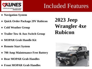 2023 Jeep Wrangler Rubicon 4xe in Delavan, WI - Kunes Chevrolet Cadillac of Delavan