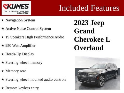 2023 Jeep Grand Cherokee L Overland in Delavan, WI - Kunes Chevrolet Cadillac of Delavan