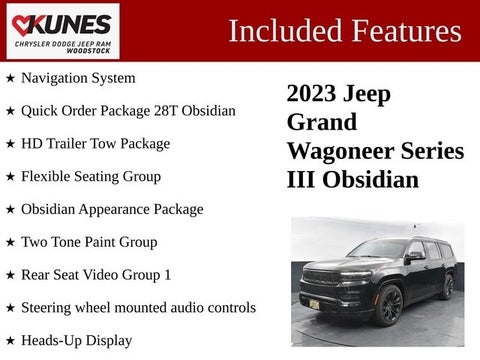 2023 Jeep Grand Wagoneer Series III in Delavan, WI - Kunes Chevrolet Cadillac of Delavan