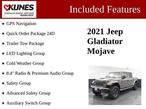 2021 Jeep Gladiator Mojave in Delavan, WI - Kunes Chevrolet Cadillac of Delavan