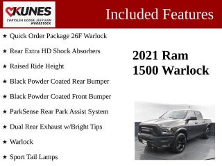 2021 RAM 1500 Classic Warlock in Delavan, WI - Kunes Chevrolet Cadillac of Delavan