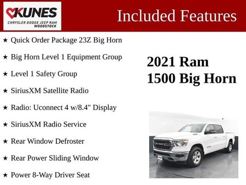 2021 RAM 1500 Big Horn/Lone Star in Delavan, WI - Kunes Chevrolet Cadillac of Delavan
