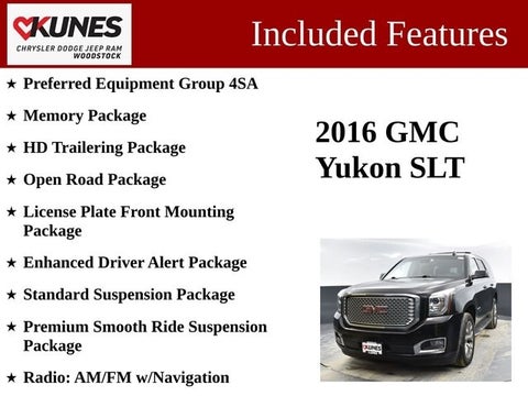 2016 GMC Yukon SLT in Delavan, WI - Kunes Chevrolet Cadillac of Delavan