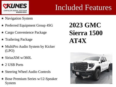 2023 GMC Sierra 1500 AT4X in Delavan, WI - Kunes Chevrolet Cadillac of Delavan